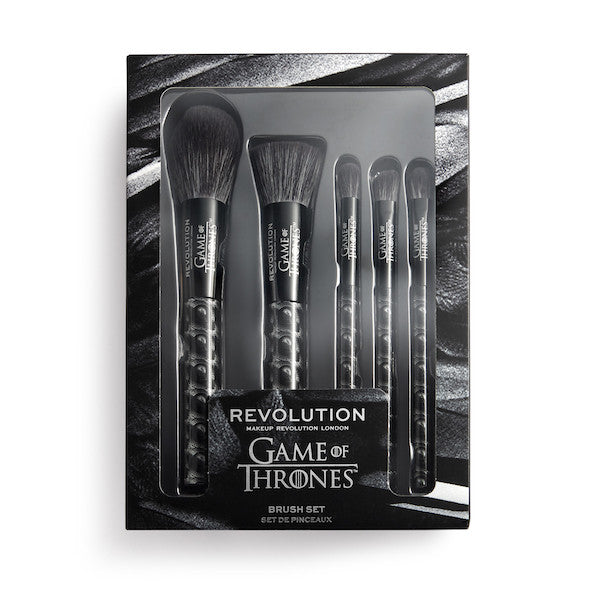 Set di pennelli Game of Thrones 3 Eyed Raven: Set di 3 prodotti - Make Up Revolution - 1