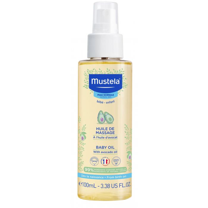Olio da massaggio per bambini - Mustela - 1