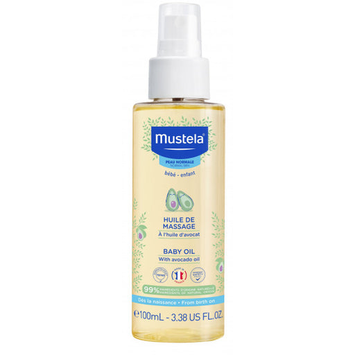 Olio da massaggio per bambini - Mustela - 1