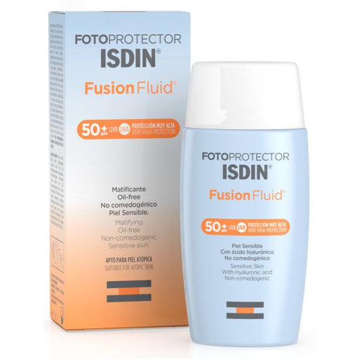 Fluido Fusion Fluid SPF50 ad Alto Indice di Protezione Solare per il Viso - Isdin - 1