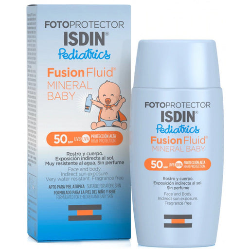 Protettore solare per bambini Fusion Fluid Mineral Baby - Isdin - 1