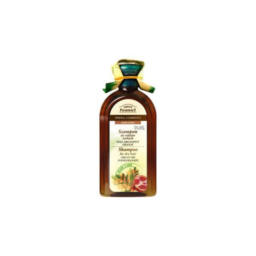 Shampoo all'olio di Argan e melagrana per capelli secchi - Green Pharmacy - 1