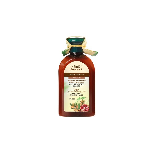 Balsamo per Capelli Secchi all'Olio di Argan e Melagrana - Green Pharmacy - 1