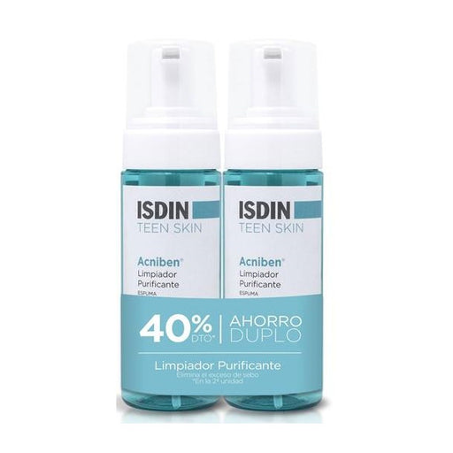 Acniben Detergente Purificante - Isdin: 2 x 150ml - 2