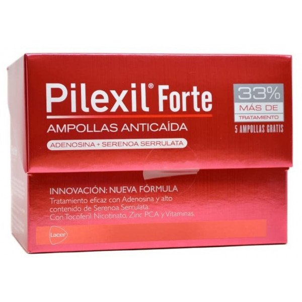 Fiale Anticaduta Forte - Pilexil: 15 + 5 unidades - 1