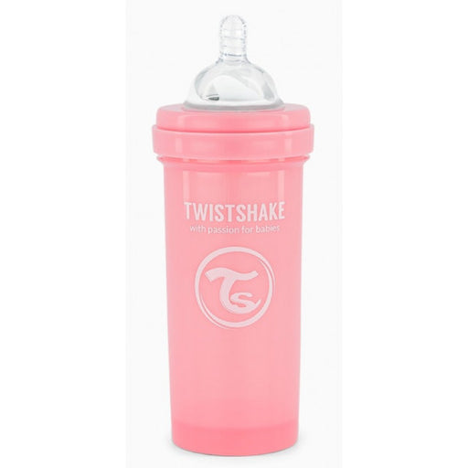 Biberon anticolica rosa - Twistshake: 260 ml - 1