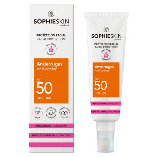 Crema solare viso anti-età SPF 50 - Sophieskin - 1