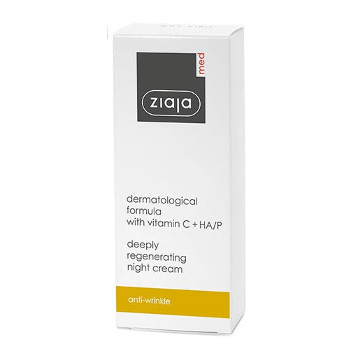 Crema Notte Rigenerante Antirughe con Vitamina C e Ha/p: 50 ml - Ziaja - 1