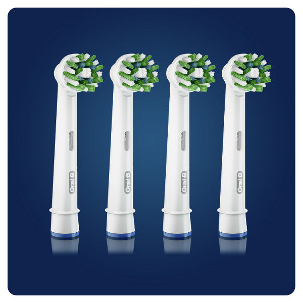 Pacco di 4 Testine di Ricambio Crossaction - Oral-b - 2