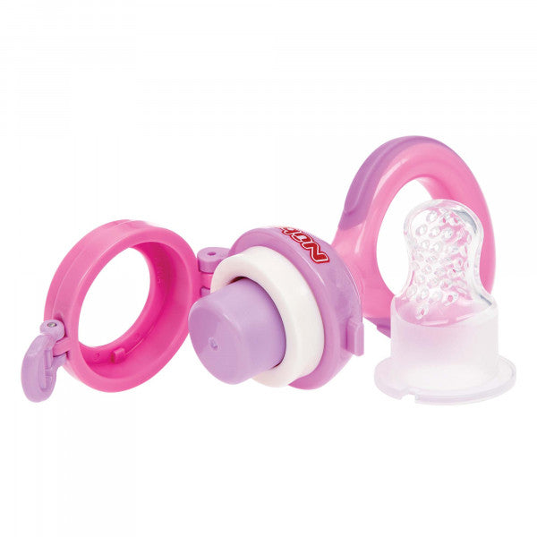 Mangiatoia per roditori in silicone - Nuby : Rosa - 5