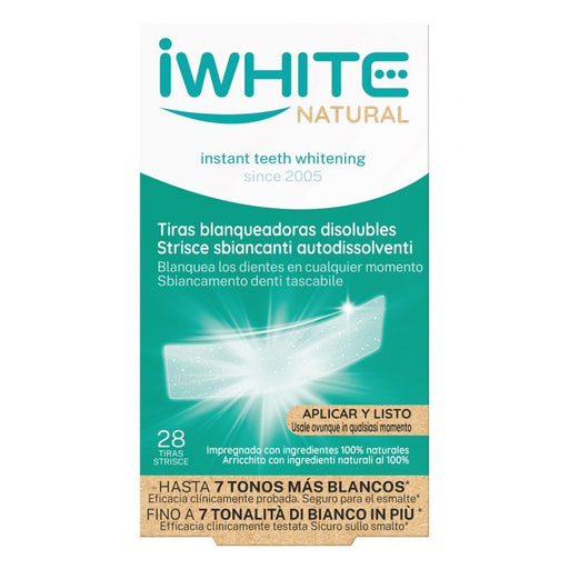 Strisce sbiancanti dentali naturali - Iwhite - 1