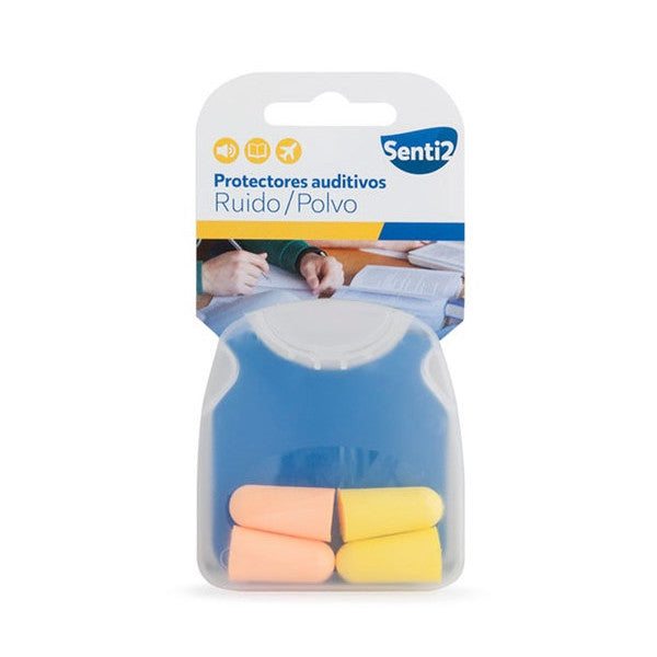 Set 2 Coppie di Tappi per le Orecchie in Schiuma - Senti-2 - 1