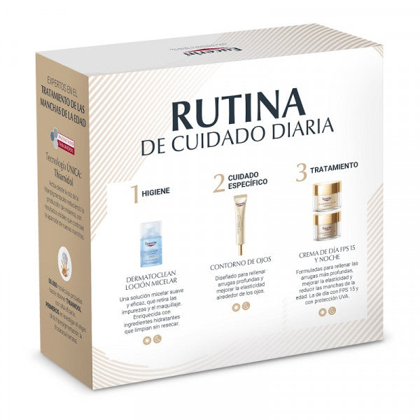 Elasticità + Filler Giorno Antietà - Eucerin : SPF 15 50ml + Loción Micelar - 2