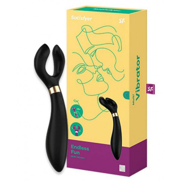 Vibratore multifunzione Endless Fun Partner 3 - Satisfyer : Negro - 1