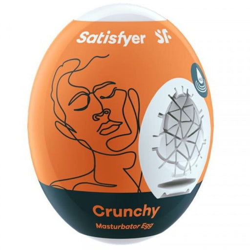 Masturbatore Uovo Singolo - Satisfyer: Crunchy - 2