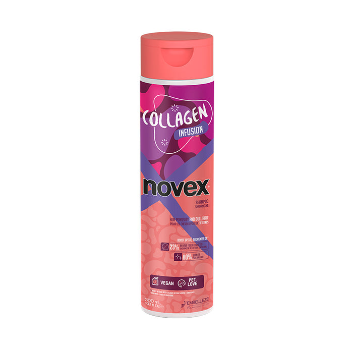 Shampoo al collagene - Capelli porosi e opachi - Novex - 1