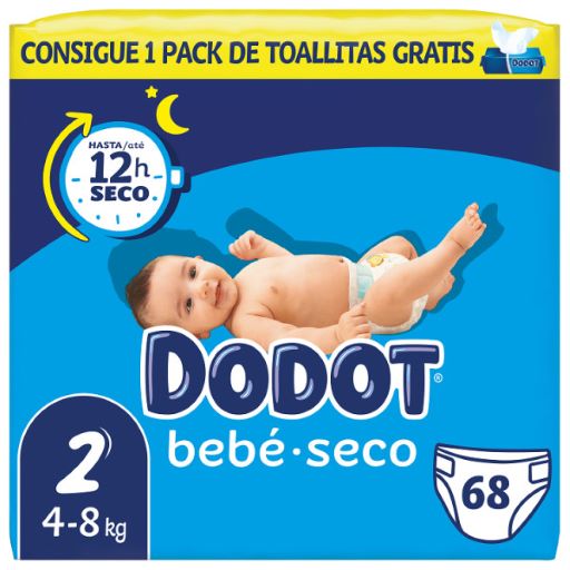 Fasi Pannolini Taglia 2 (3-6 Kg) - 78 Unità - Dodot - 1