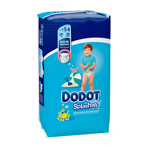 Costume da bagno usa e getta Splashers Taglia 5-6 (+14 Kg) - 10 unità - Dodot - 1