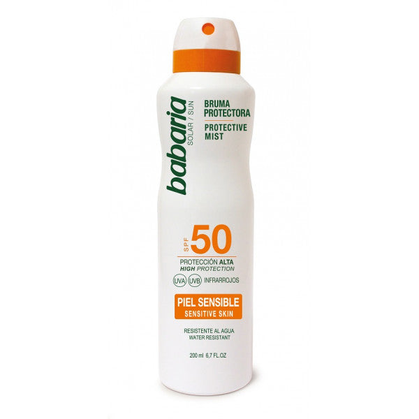 Nebbia protettiva Spf50 per pelli sensibili - Babaria - 1