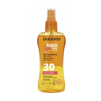 Spray Fotoprotettore Aqua Uv Spf30 200ml - Babaria - 1