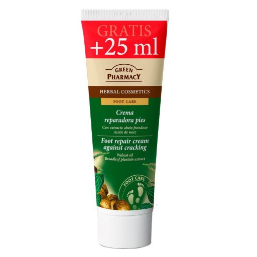 Crema piedi anti-frattura all'olio di noce - Green Pharmacy - 1