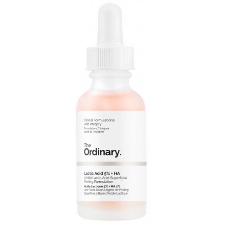 Siero Viso Esfoliante con Acido Lattico - Acido Lattico 5% + Ha 2% - 30 ml - The Ordinary - 1