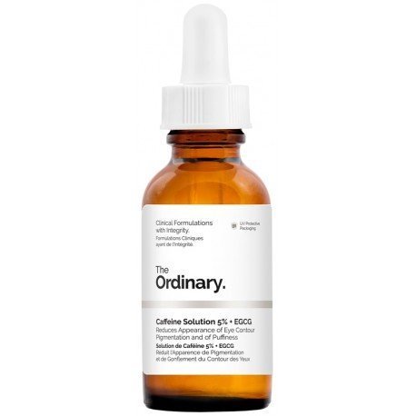 Siero Viso Contorno Occhi - Soluzione Caffeina 5% + Egcg - 30 ml - The Ordinary - 1