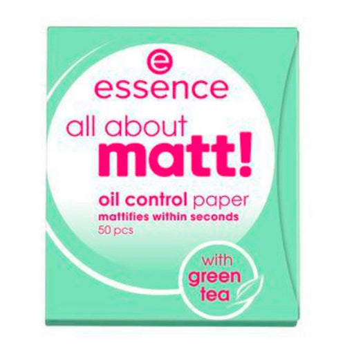 Cartine opacizzanti con tè verde - Tutto su Matt! - Essence - 1
