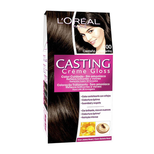 Casting Crem Gloss - L'oreal Paris: CASTING CREME GLOSS - 400 Castaño - 1