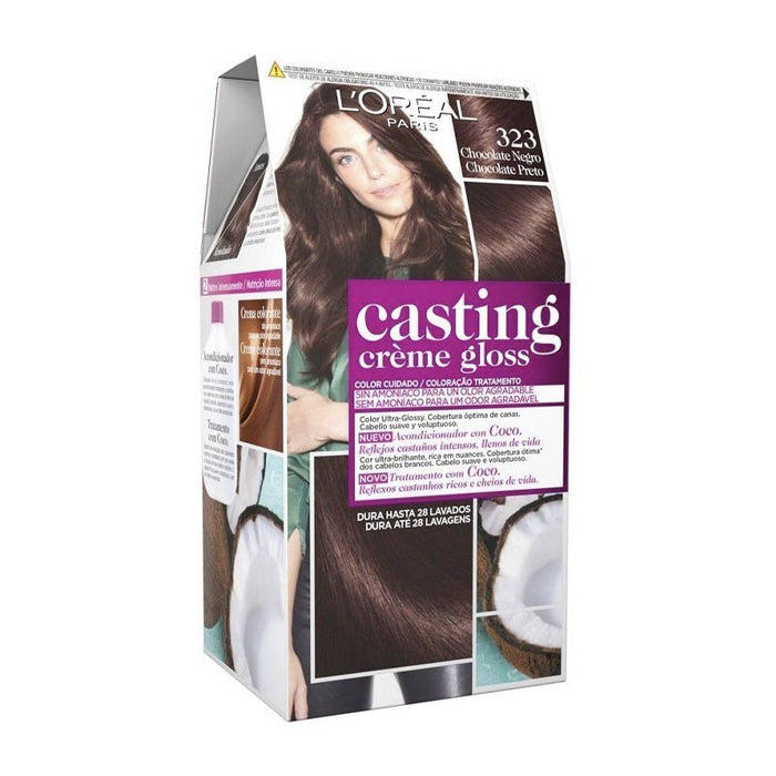 Casting Crem Gloss - L'oreal Paris: CASTING CREME GLOSS - 323 Chocolate Negro - 7