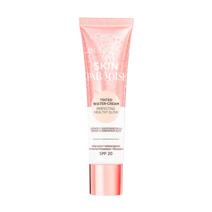 Crema Hidratante con Color - Skin Paradise Fair 02  - L'oreal Paris - 1