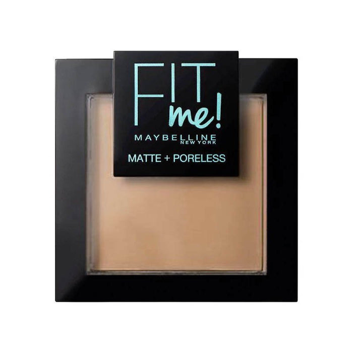 Cipria opacizzante Fit me - Maybelline: FIT ME MAT&amp;POREL.PWD NU 350 Caramel - 7