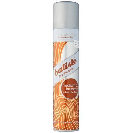 Shampoo Secco con Leggero Tocco di Tinta Medio (castano) - Shampoo Secco 200 ml - Batiste - 1