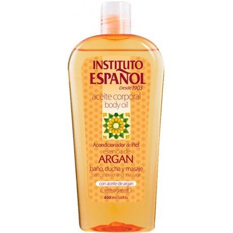 Olio per il corpo all&#39;essenza di argan 400 ml - Instituto Español - 1