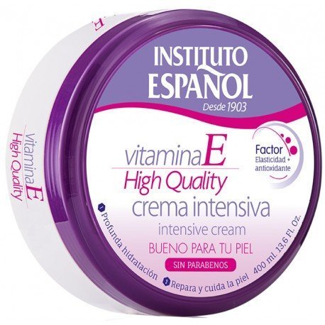 Crema Corpo in Vaso 400 ml - Vitamina E - Instituto Español - 1