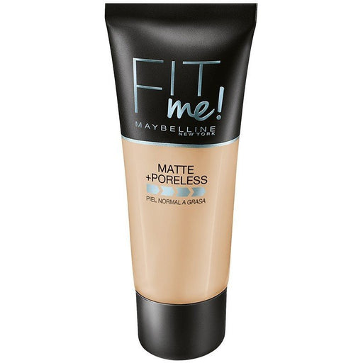 Fondotinta Fit Me Matte Poreless - Maybelline: Color - Base de Maquillaje Fit Me Matte Poreless - 128 Warm Nude