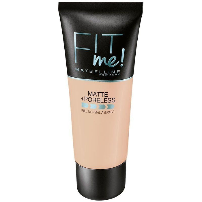 Fondotinta Fit Me Matte Poreless - Maybelline: Color - Base de Maquillaje Fit Me Matte Poreless - 110 porcelain