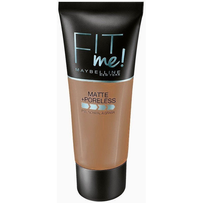 Fondotinta Fit Me Matte Poreless - Maybelline: Color - Base de Maquillaje Fit Me Matte Poreless - 350 Caramel