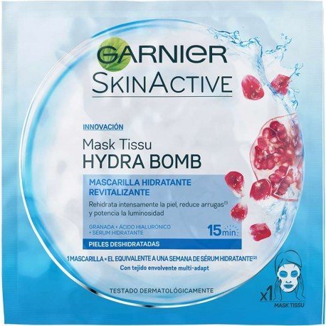 Maschera facciale Maschera Skinactive Hydra Bomb 1 - Pelle secca - Garnier - 1