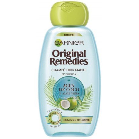 Original Remedies Shampoo all&#39;acqua di cocco e aloe vera 300 ml - Garnier - 1