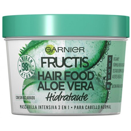 Hair Food Maschera per capelli all&#39;aloe vera 390 ml - Garnier - Fructis - 1