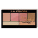così Cheeky Blush &amp; Highlighter Palette - L.A. Colors : Peaches and Cream - 1