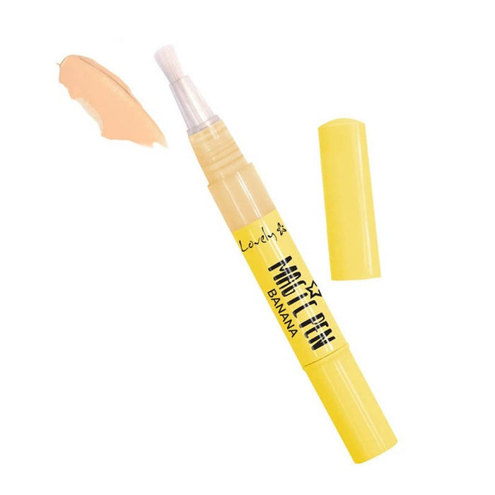 Correttore liquido - Concelealer Magic Pen – Anti rossore - Lovely : Concealer Magic Pen Banana - 1