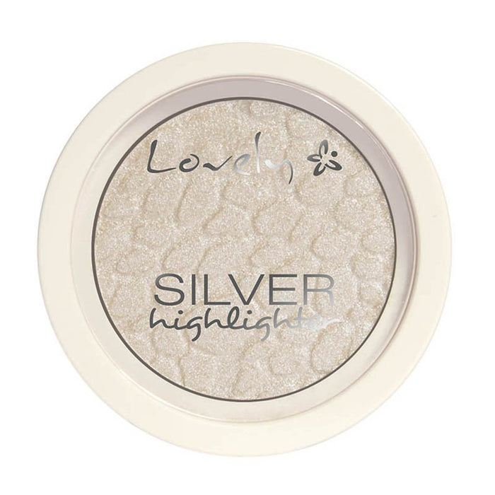 Illuminatore viso evidenziatore argento - Lovely : Silver Highlighter - 1