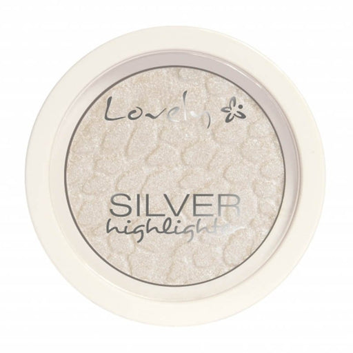 Illuminatore viso evidenziatore argento - Lovely - 1