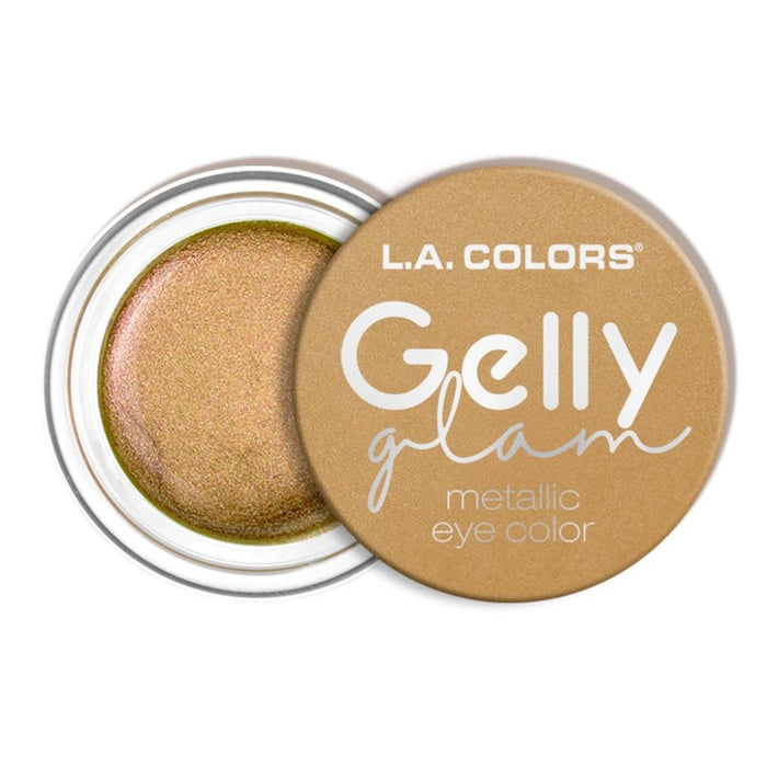 Gelly Glam Ombretto in crema metallizzata - L.A. Colors : Queen Bee - 1