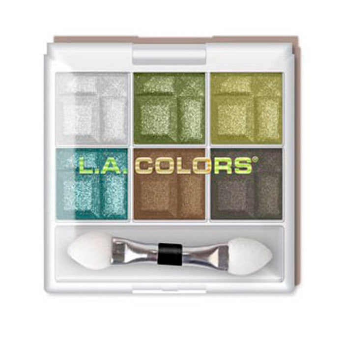 Tavolozza di ombretti a 6 colori - L.A. Colors : Charming - 1