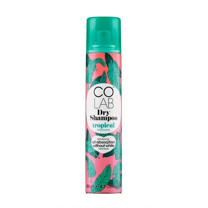 Shampoo Secco Spray Rivitalizzante e Rinfrescante - Tropical 200 ml - Colab - 1