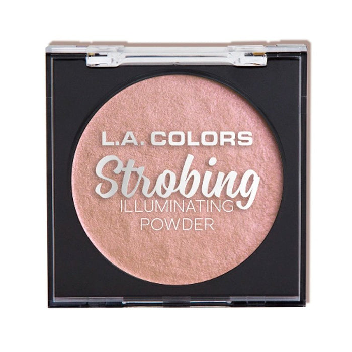 Evidenziatore in polvere stroboscopica - L.A. Colors : Flashing Pink - 1