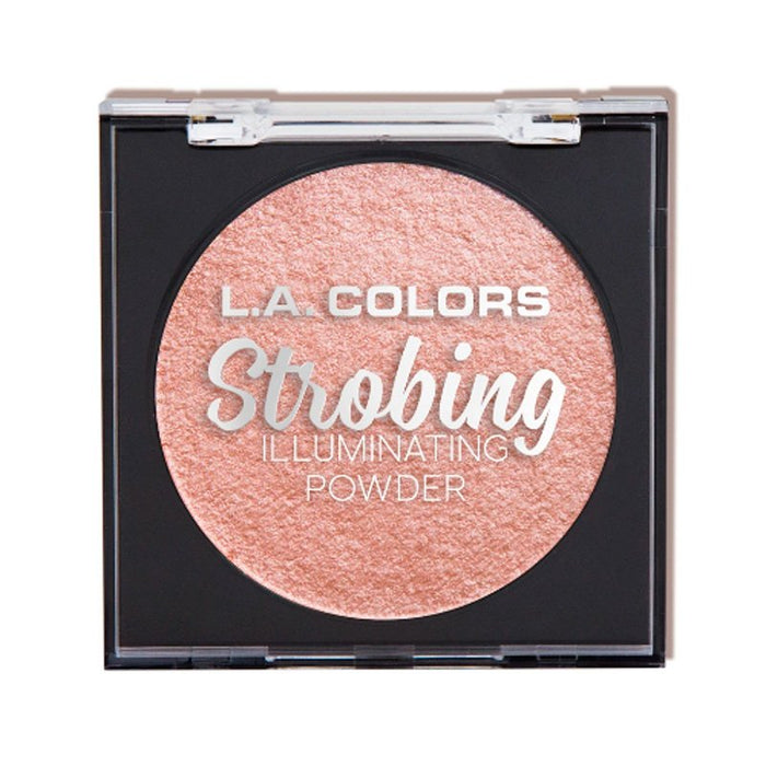 Evidenziatore in polvere stroboscopica - L.A. Colors : Brazen Beauty - 1